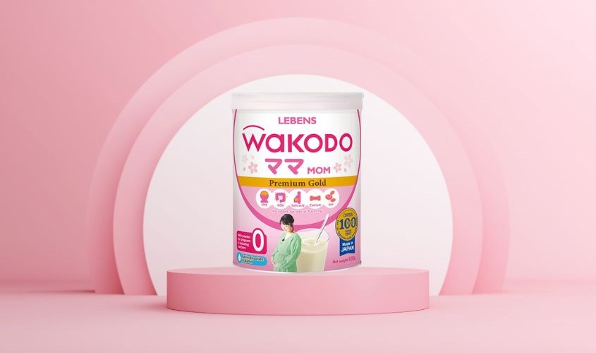 Sữa bầu Wakodo Mom 830g Sữa bầu Wakodo Mom 830g