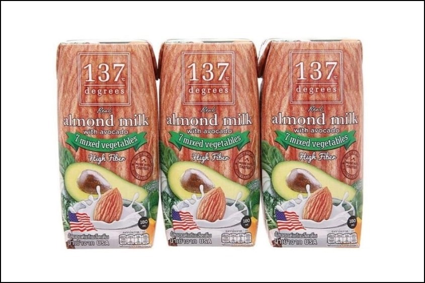 Sữa đậu nành hạnh nhân bơ và rau củ 137 Degrees có thể hỗ trợ giảm cân sau sinh