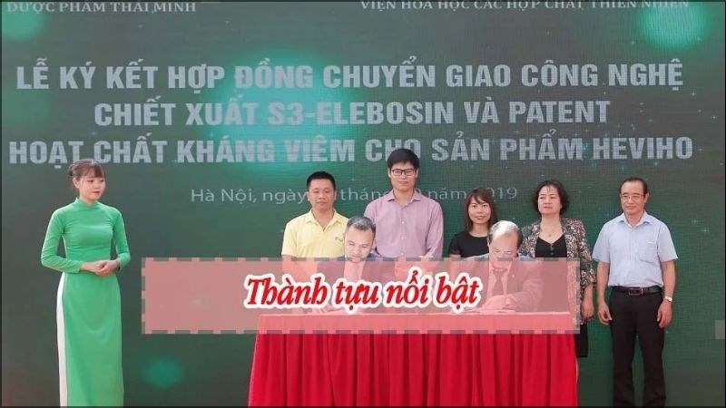 Thái Minh đã cho ra mắt và đạt được trên 10 sản phẩm trong top đầu thị trường