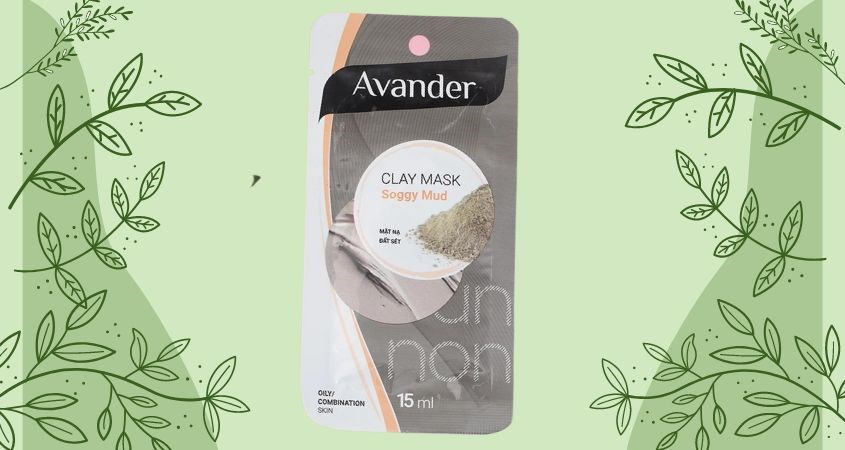 Mặt nạ đất sét Bùn Non làm sạch sâu, dưỡng sáng da Avander 15 ml