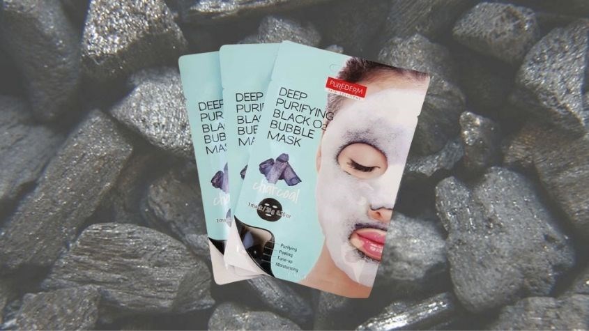 Mặt nạ sủi bọt Than Hoạt Tính làm sạch sâu, thải độc, sáng da Purederm 20g