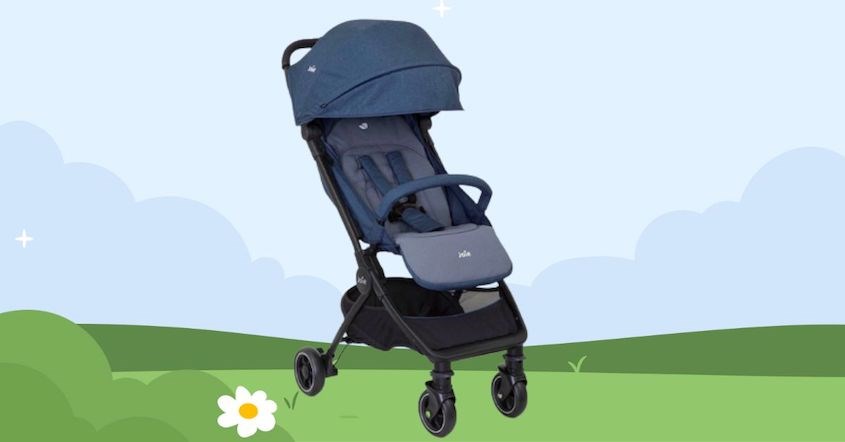 Xe đẩy cho bé Joie Pact W/ RC&ADPT&TB Deep Sea (0 - 3 tuổi) - Màu xanh đậm