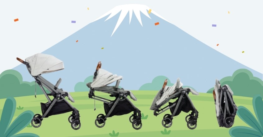 Xe đẩy Joie Tourist Signature có thiết kế đa năng và tiện lợi