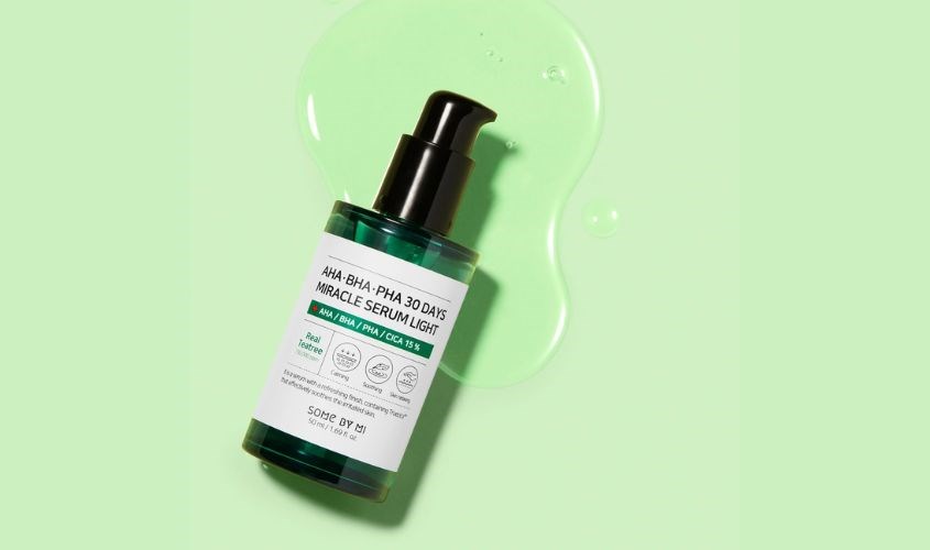 Tinh chất hỗ trợ trị mụn Some By Mi AHA-BHA-PHA 30 Days Miracle Light 50 ml Tinh chất hỗ trợ trị mụn Some By Mi AHA-BHA-PHA 30 Days Miracle Light 50 ml