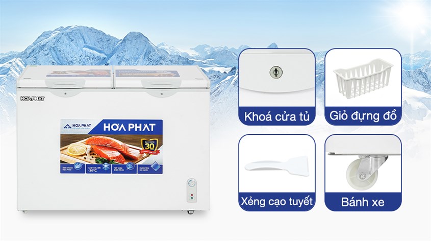 Tủ đông Hòa Phát 245 Lít HPF BD6245 được bán với giá 7.390.000₫ tại Điện máy XANH (Giá được cập nhật vào tháng 2/2023 và có thể linh hoạt thay đổi theo thời gian)