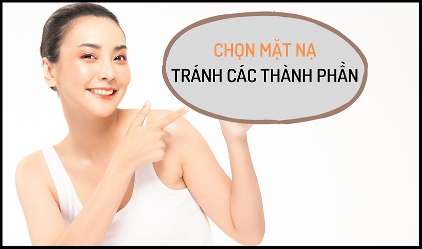 Chọn mặt nạ theo thành phần