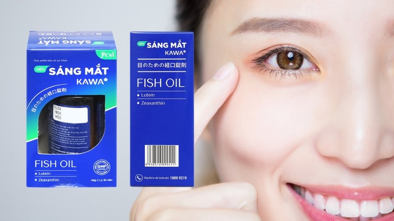  Sáng mắt Kawa bổ sung hiệu quả dưỡng chất cho mắt