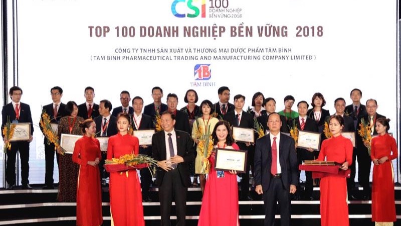 Dược phẩm Tâm Bình đạt được nhiều thành tựu nổi bật.