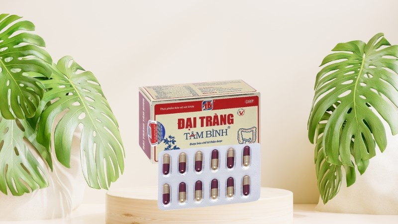 Đại tràng tâm bình, hỗ trợ điều trị viêm đại tràng cấp và mãn tính.