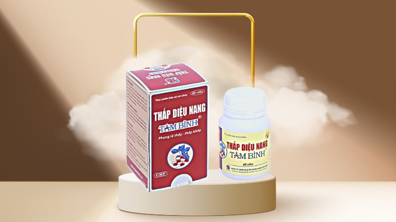 Thấp Diệu Nang Tâm Bình, hỗ trợ giảm đau thần kinh toạ.