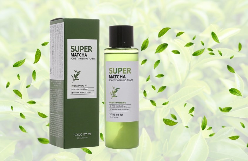 Toner thu nhỏ lỗ chân lông Some By Mi Super Matcha Pore Tightening chiết xuất Trà Xanh 150 ml
