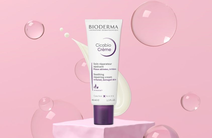 Kem dưỡng ẩm Bioderma Cicabio Creme Soothing Repairing Cream