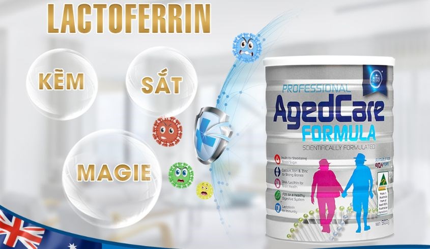 Sữa hoàng gia Úc bổ sung dưỡng chất cho người già