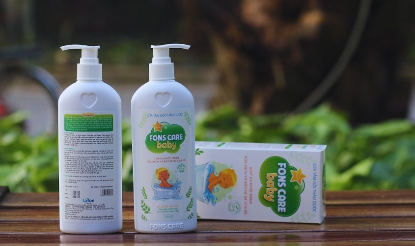 Sữa tắm Fons Care Baby