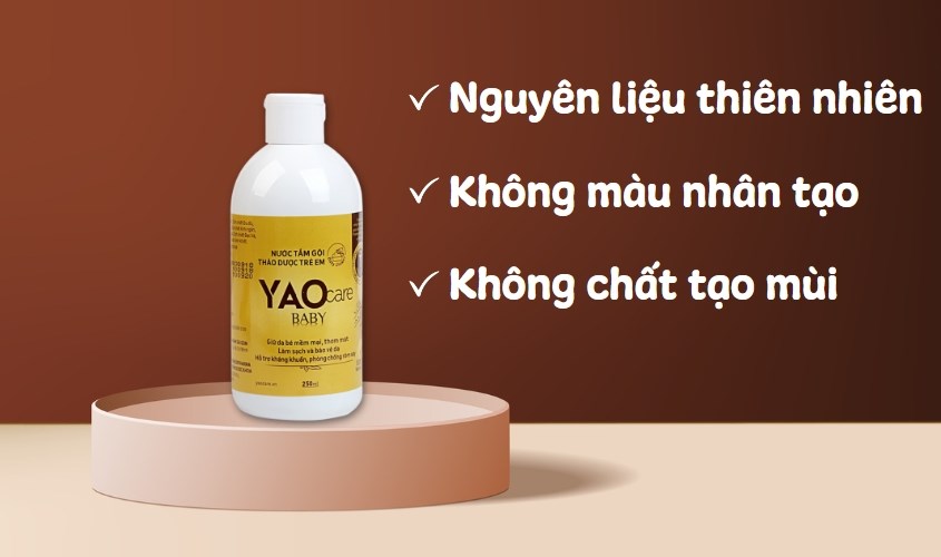 Sữa tắm cho bé không cần tráng lại có thành phần lành tính
