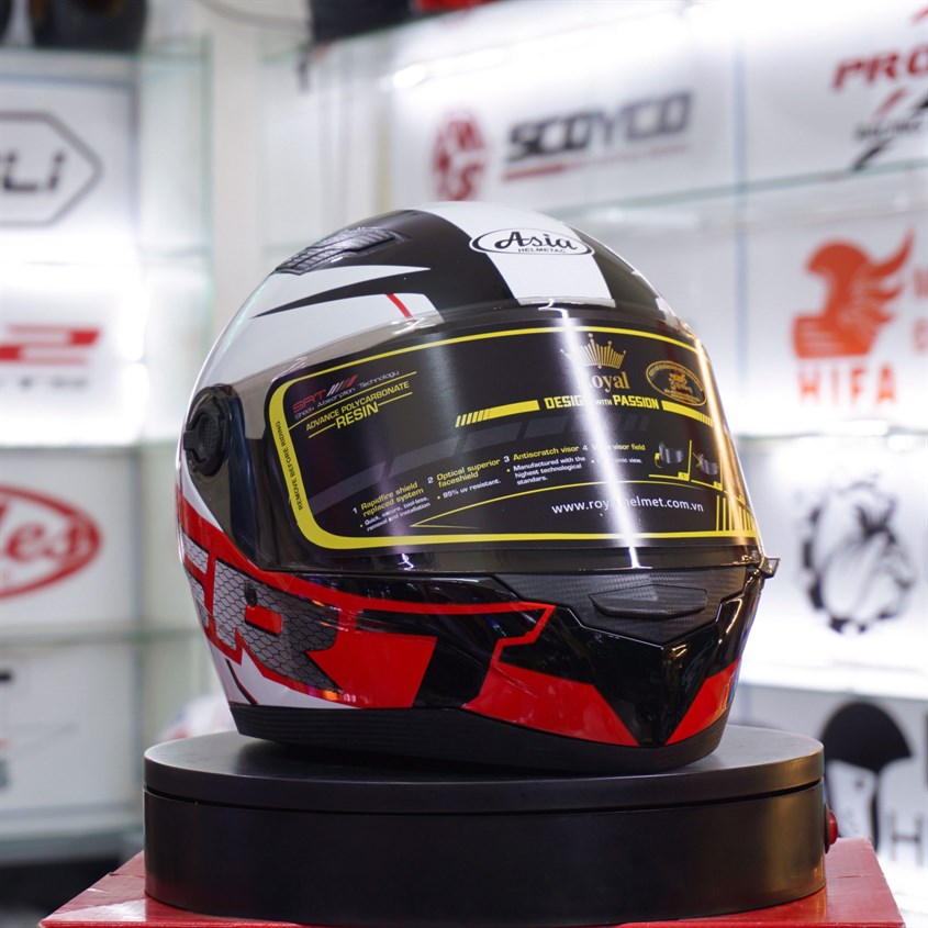 Mũ bảo hiểm Fullface phù hợp cho những chuyến đi xa Mũ bảo hiểm Fullface phù hợp cho những chuyến đi xa