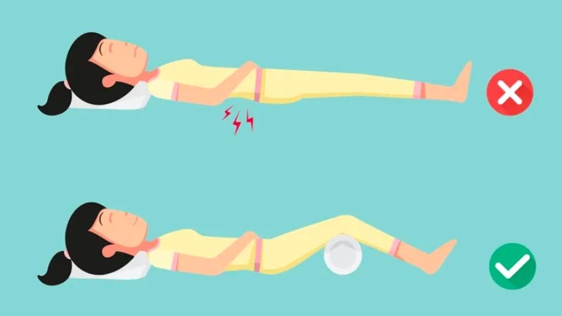 Tư thế ngủ ngửa giúp bạn cải thiện tình trạng chảy nước dãi khi ngủ