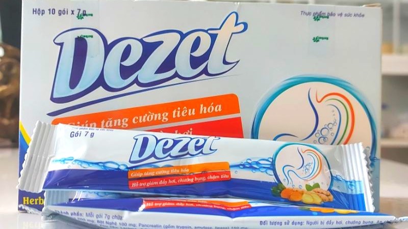 Bột Dezet hỗ trợ hệ tiêu hóa