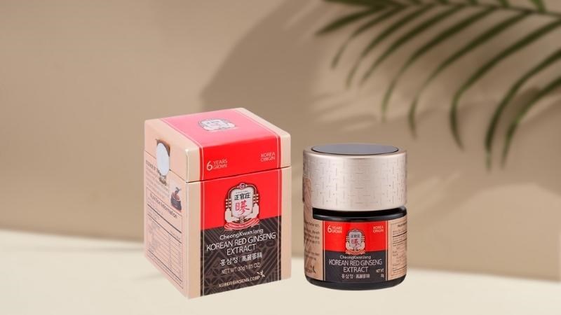 Tinh chất hồng sâm cô đặc Korean Red Ginseng Extract hộp 30g - Dòng sản phẩm hỗ trợ bồi bổ cơ thể