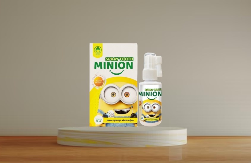 Xịt chống sâu răng Spraytooth Minion