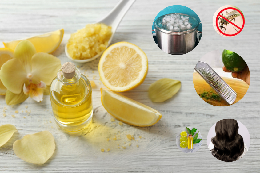 Cách làm tinh dầu chanh và công dụng 