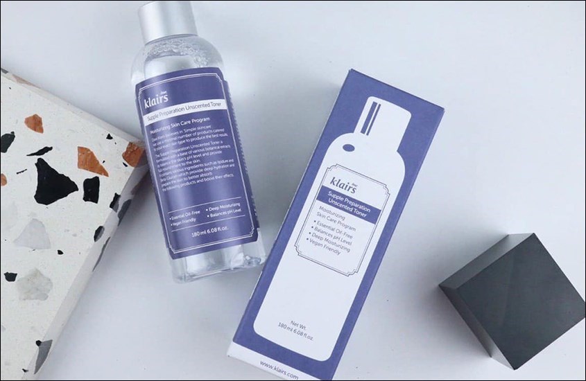 Toner dưỡng ẩm và làm mềm da Klairs Supple Preparation Facial 180 ml