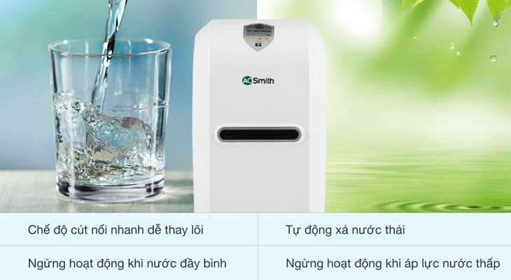 Máy lọc nước RO AOSmith C1 4 lõi