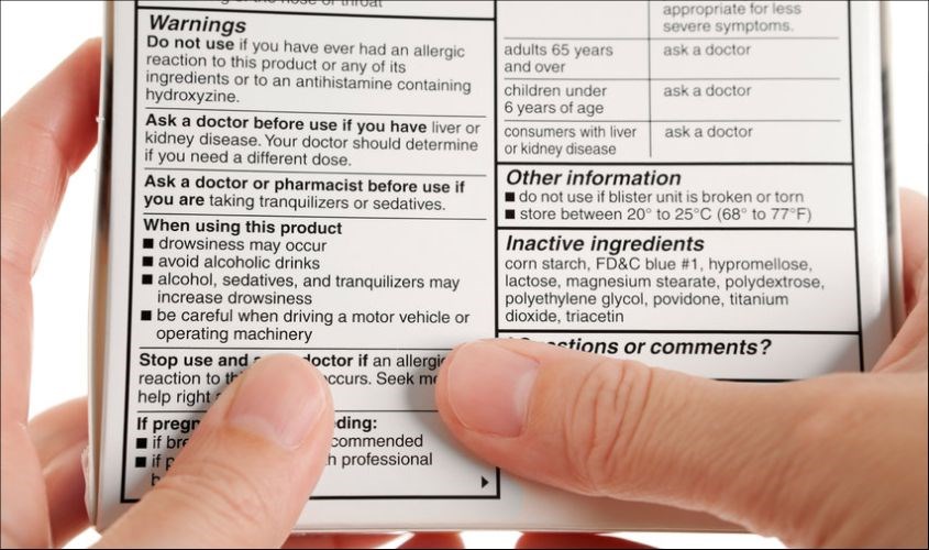 Đọc kỹ hướng dẫn sử dụng là bước không thể thiếu trước khi uống thuốc