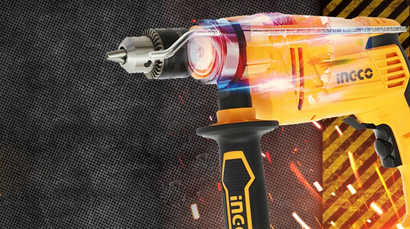 Máy khoan động lực Ingco ID8508E 850W có lực khoan lớn, tay cầm phụ giúp bạn cầm vững chắc, hạn chế rung lắc, đẩy nhanh tiến độ công việc Máy khoan động lực iNgco ID8508E 850W có lực khoan lớn, tay cầm phụ giúp bạn cầm vững chắc, hạn chế rung lắc, đẩy nhanh tiến độ công việc