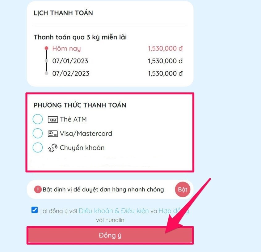 Hướng dẫn thanh toán qua Fundiin