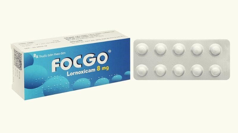 Focgo giảm đau, kháng viêm xương khớp