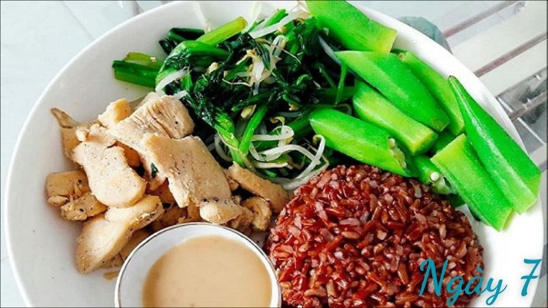 Thực đơn GM diet mẫu ngày 7