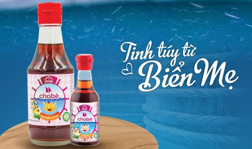 Nước mắm Lê Gia ăn dặm cho bé 35°N chai 200 ml (từ 6 tháng)
