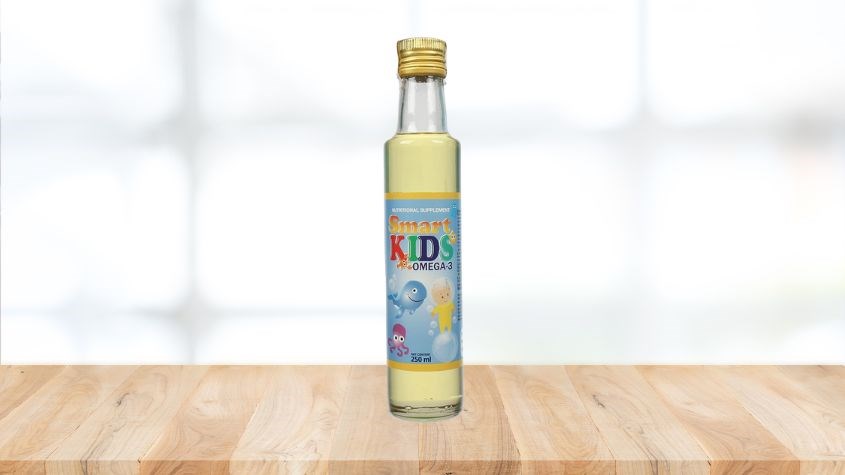 Dầu cá hồi Smart Kids Omega 3 ăn dặm cho bé chai 250 ml (từ 7 tháng) Dầu cá hồi Smart Kids Omega 3 ăn dặm cho bé chai 250 ml (từ 7 tháng)