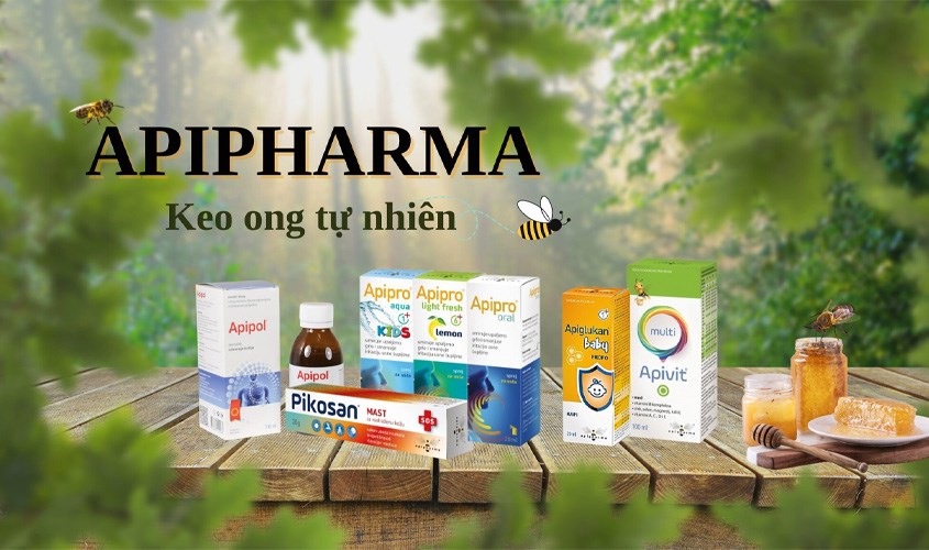 APIPHARMA - Thương hiệu nổi tiếng đến từ Croatia, Châu Âu