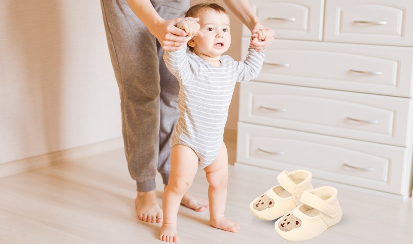 Giày tập đi gấu trắng Avakids SS AC13