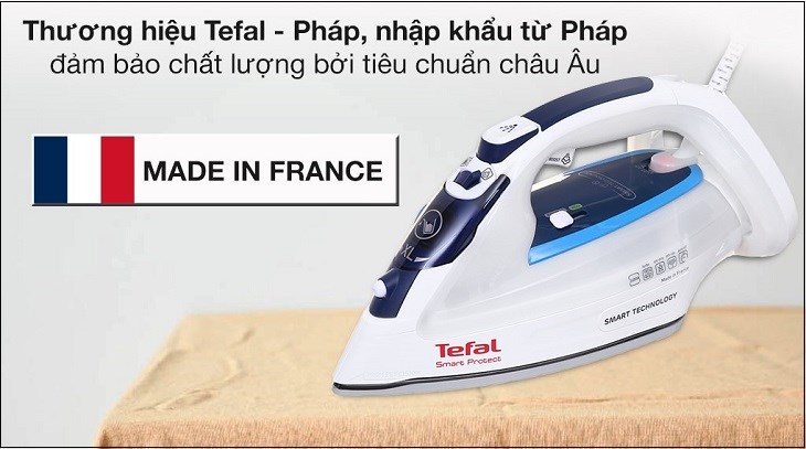 Bàn ủi hơi nước Tefal FV4980E0 2600W có giá 1.893.000 (giá cập nhật 02/2023, có thể thay đổi theo thời gian)