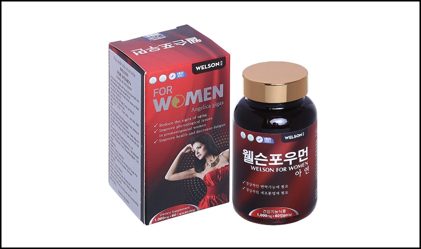 Welson for women giúp cải thiện sinh lý nữ Welson for women giúp cải thiện sinh lý nữ