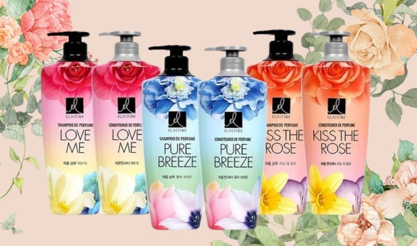 Dầu gội Elastine với công nghệ hương thơm độc quyền