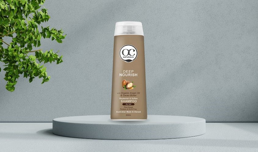 Dầu gội Organic Care Dry Nourish phục hồi hư tổn 400 ml