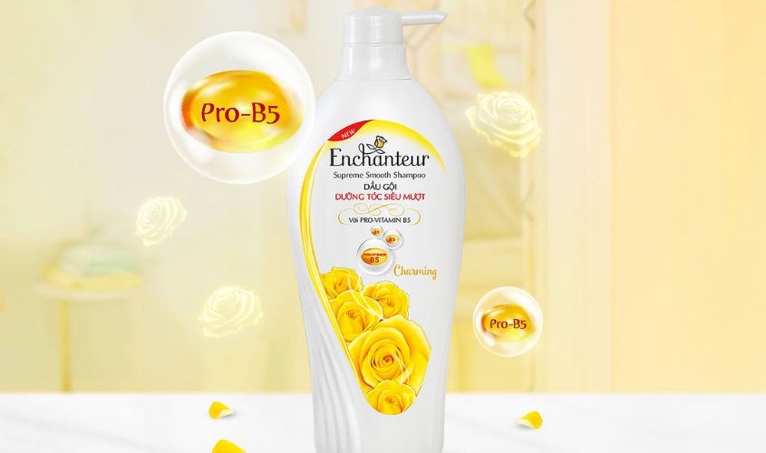 Dầu gội Enchanteur nổi tiếng với hương thơm nước hoa Pháp