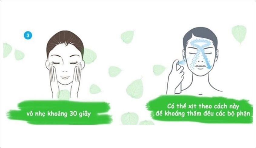 Xịt khoáng đúng cách đem lại hiệu quả vượt trội cho da Xịt khoáng đúng cách đem lại hiệu quả vượt trội cho da