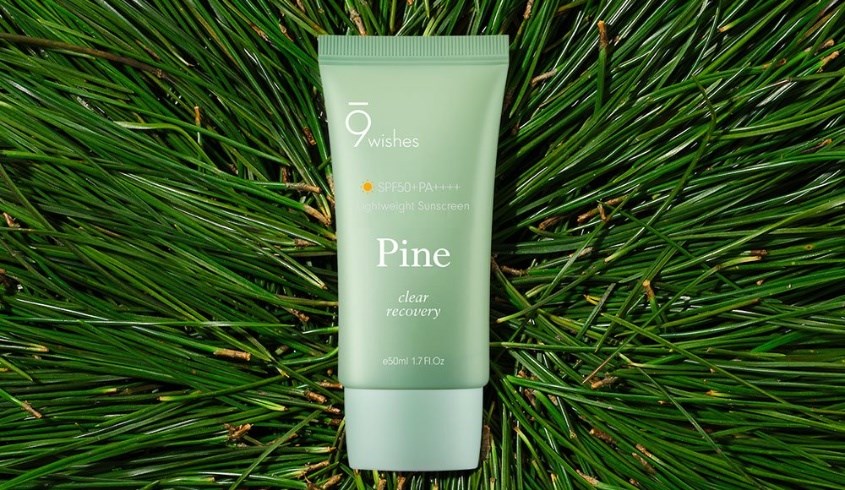 Kem chống nắng thanh lọc và phục hồi da 9 Wishes Pine SPF 50+ PA++++ 50 ml Kem chống nắng thanh lọc và phục hồi da 9 Wishes Pine SPF 50+ PA++++ 50 ml
