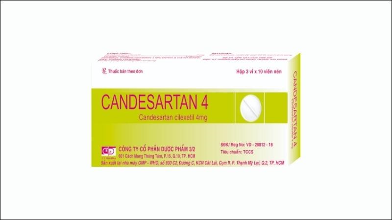 Candesartan 4 - sản phẩm điều trị tăng huyết áp Candesartan 4 - sản phẩm điều trị tăng huyết áp