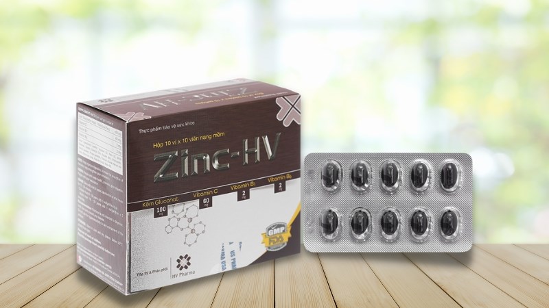 ZinC-HV hỗ trợ phục hồi sức khỏe, ăn ngon miệng hộp