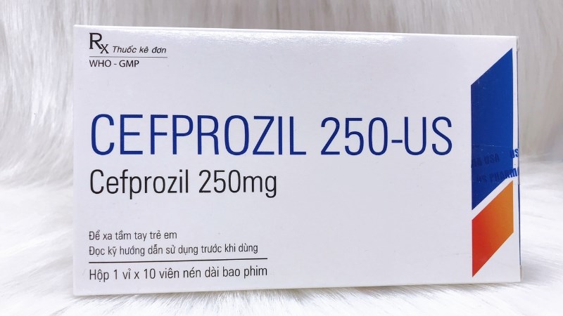 Cefprozil 250-US trị nhiễm khuẩn