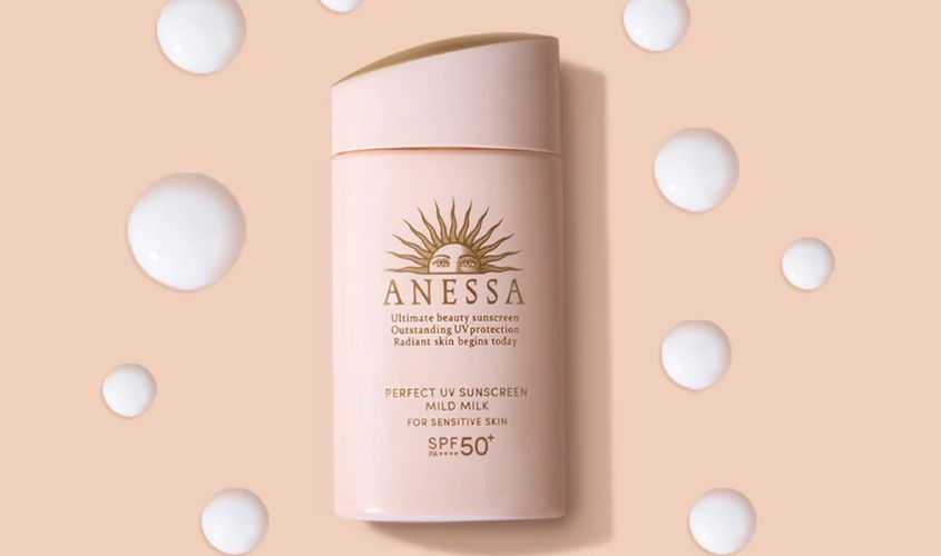 Kem chống nắng dạng sữa Anessa Perfect UV Sunscreen Mild Milk