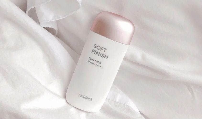 Kem chống nắng dạng sữa Missha Soft Finish Sun Milk