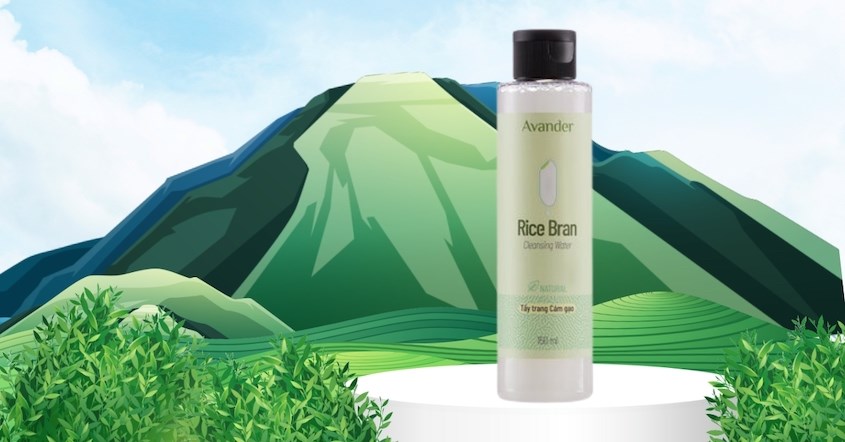 Nước tẩy trang Cám Gạo Avander 150 ml