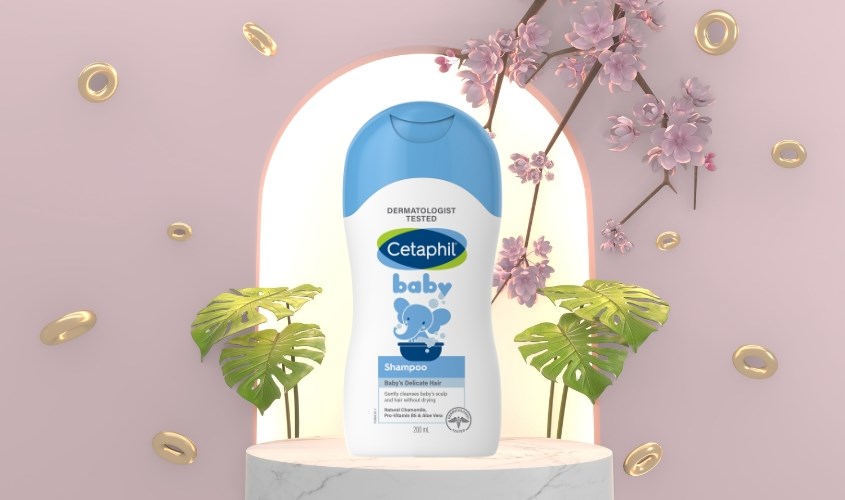 Dầu gội cho bé Cetaphil chiết xuất lô hội và hoa cúc 200 ml (mọi độ tuổi)